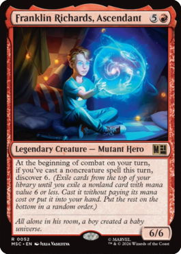 MTGGoldfish's tweet photo. More legends in and around the Fantastic Four family. More previews at https://t.co/nEAD56xTUs

Source: https://t.co/DQVefYemUH https://t.co/LcRDKC32X0