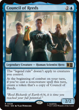 MTGGoldfish's tweet photo. More legends in and around the Fantastic Four family. More previews at https://t.co/nEAD56xTUs

Source: https://t.co/DQVefYemUH https://t.co/LcRDKC32X0