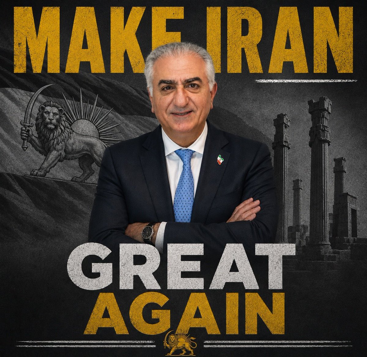 ramaeenn's tweet photo. @Siavashnas3 My leader My king 👑👑 
#KingRezaPahlavi‌ForIran https://t.co/GgJmqexu8x