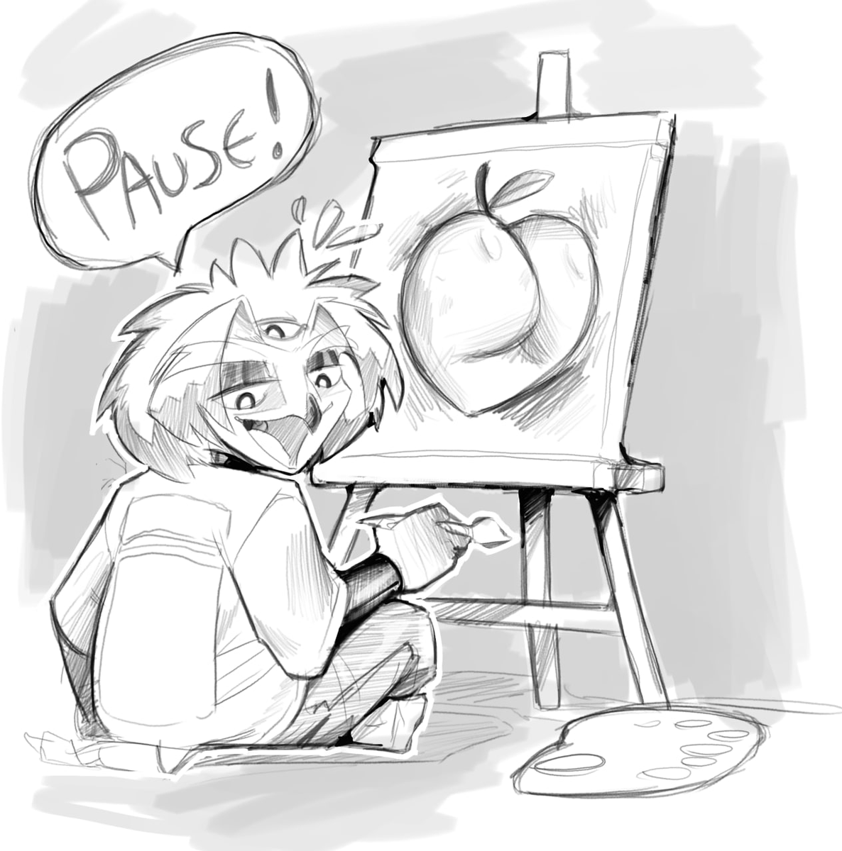 GaNSFW's tweet photo. Hi, everyone! Just a quick note to let you know that commissions are on hold due to the vacation and holiday season this month and next. I’ll be back with new openings in August. https://t.co/okbIaieYPm
