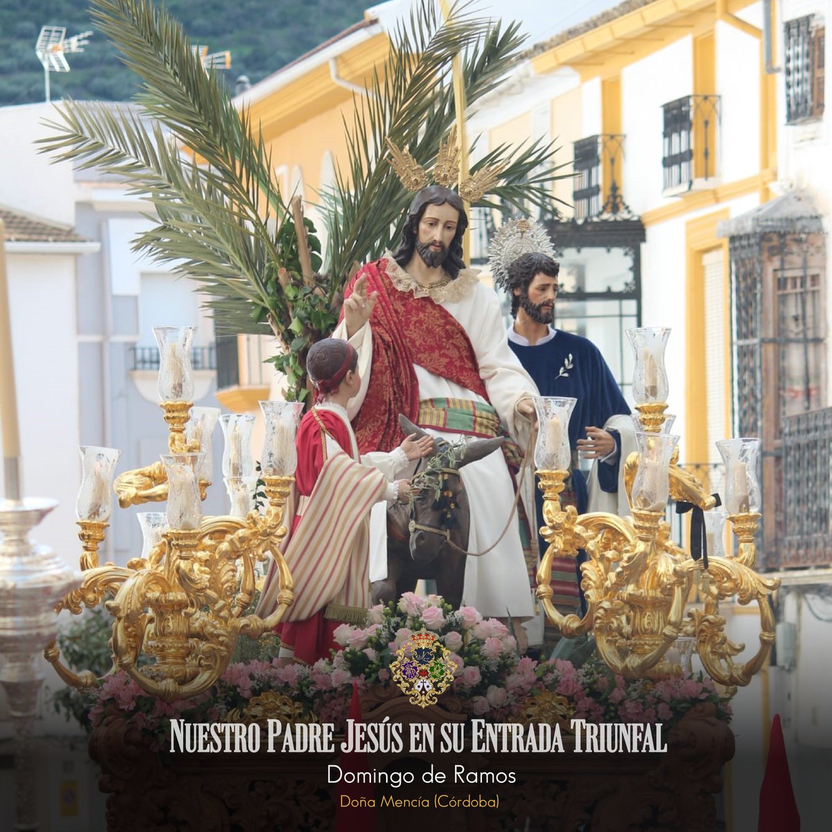 BCcytt_nazareno's tweet photo. 📢 Comunicado Oficial - #SemanaSanta2027:
Tenemos el placer de comunicar el acuerdo alcanzado con la Cofradía Ntro. Padre Jesús en su Entrada Triunfal en Jerusalén-Doña Mencía para el próximo #DomingodeRamos.
#SonesNazarenos #Nz26 #LaMúsicadeTorredelcampo https://t.co/HA91w9uMUT