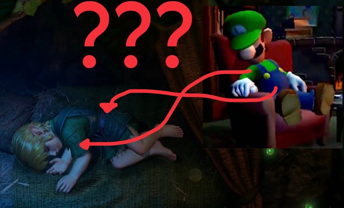 Nulacial's tweet photo. my theory on who the unnamed character in the new ‘Legend of Zelda: Ocarina of Time’ game might be. https://t.co/km3WI1zOzh