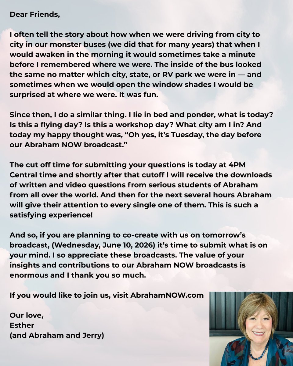 AbrahamHicks's tweet photo. https://t.co/eucuSUZLoc https://t.co/Z2a71Qg5Bs
