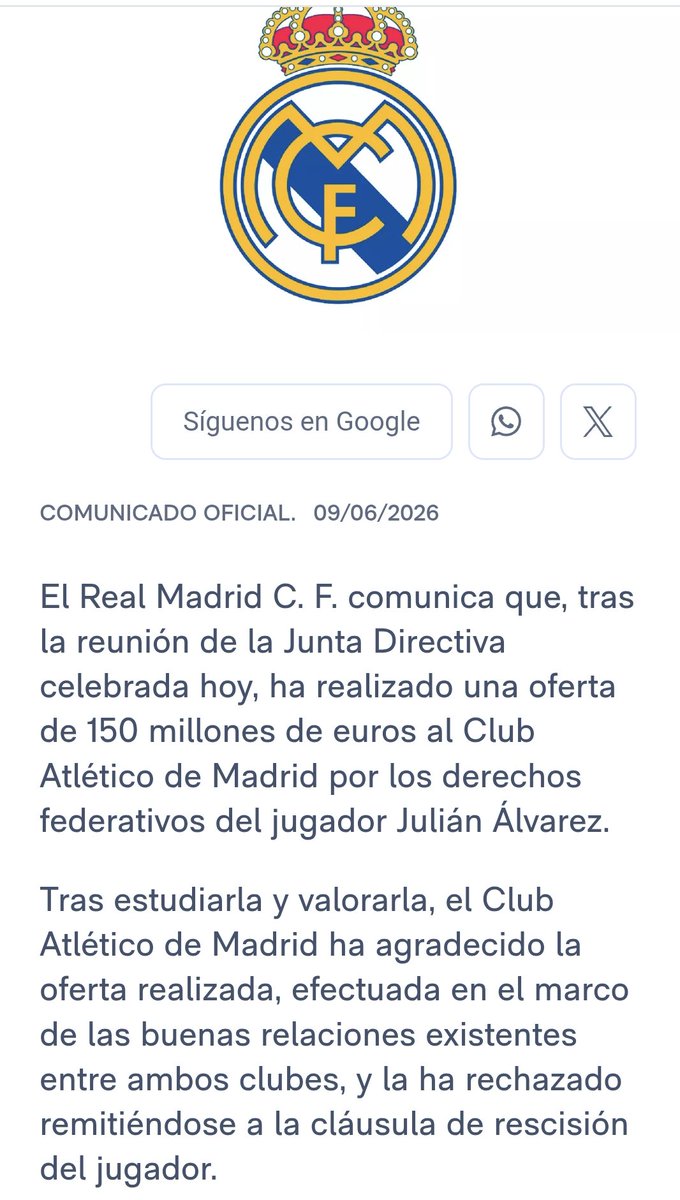 ViejaEuropa1's tweet photo. Pues Florentino Pérez se acaba de reír del madridismo. 
Y ahora a festejar si han logrado encarecer lo suficiente el fichaje de ese rival que consideraban quebrado. https://t.co/lpaoNpN7gK