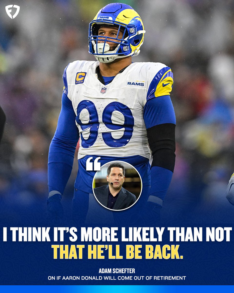 FanDuel's tweet photo. Wait ... we really might be getting Myles Garrett &amp; AARON DONALD on the same defensive line 😳

(via @AdamSchefter) https://t.co/HwP3m3OiK9