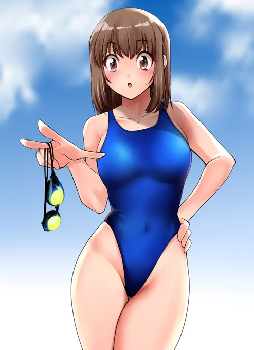 #競泳水着が需要あると聞いて