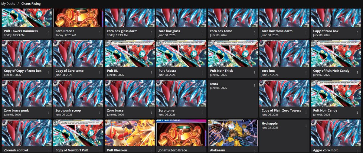 Celios_Network's tweet photo. "Which Zoroark variant have you been testing?"

Yes https://t.co/Yoa8RF0VxG