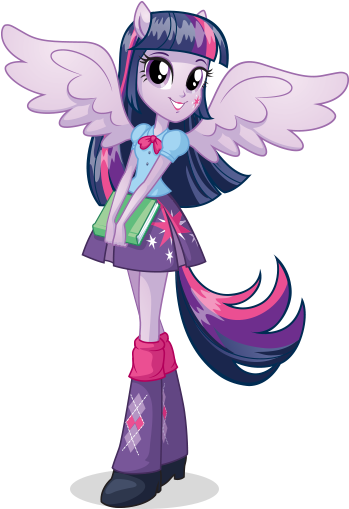 MonkyDanger's tweet photo. @Vinicism_ @dronelenia I have ALWAYS thought there was something so Twilight Sparkle about Columbina. The haircut, the wings... It's more evident in Equestria Girls. https://t.co/S0bVGunWG0