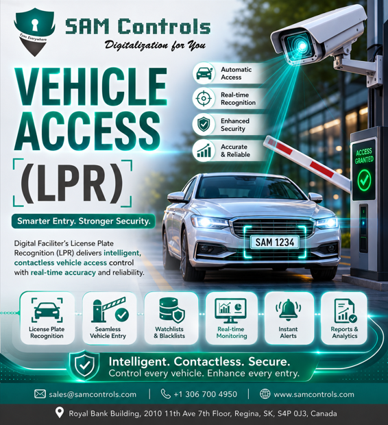 samcontrolsinc's tweet photo. 🚗Vehicle Access (LPR)
✅ Automatic plate recognition
✅ Touchless entry
✅ Real-time monitoring
✅ Vehicle analytics
✅ Enhanced security
#LPR #DigitalFaciliter #SAMControls #VehicleAccess #SmartSecurity #FacilityManagement #SecurityTechnology https://t.co/q48hharqNN