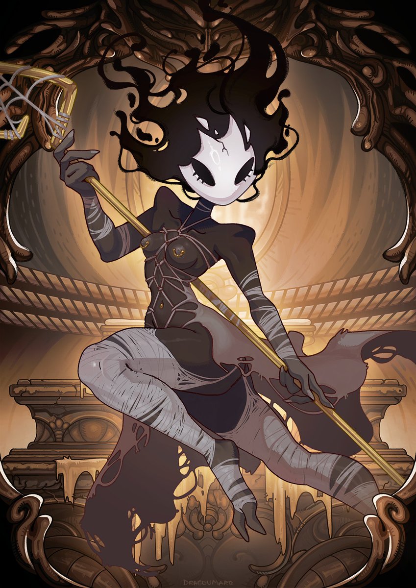 DragouMare's tweet photo. Shibari Phantom
[ #hollowknight #silksong ] https://t.co/8olOcX8Apo