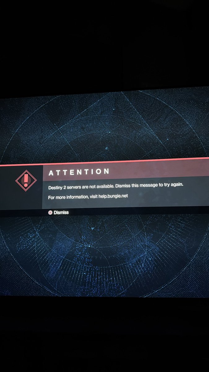 ZachCanis's tweet photo. We crashed the Destiny 2 servers completely? 

#WeWantDestiny3 https://t.co/AZzPPw6qqJ