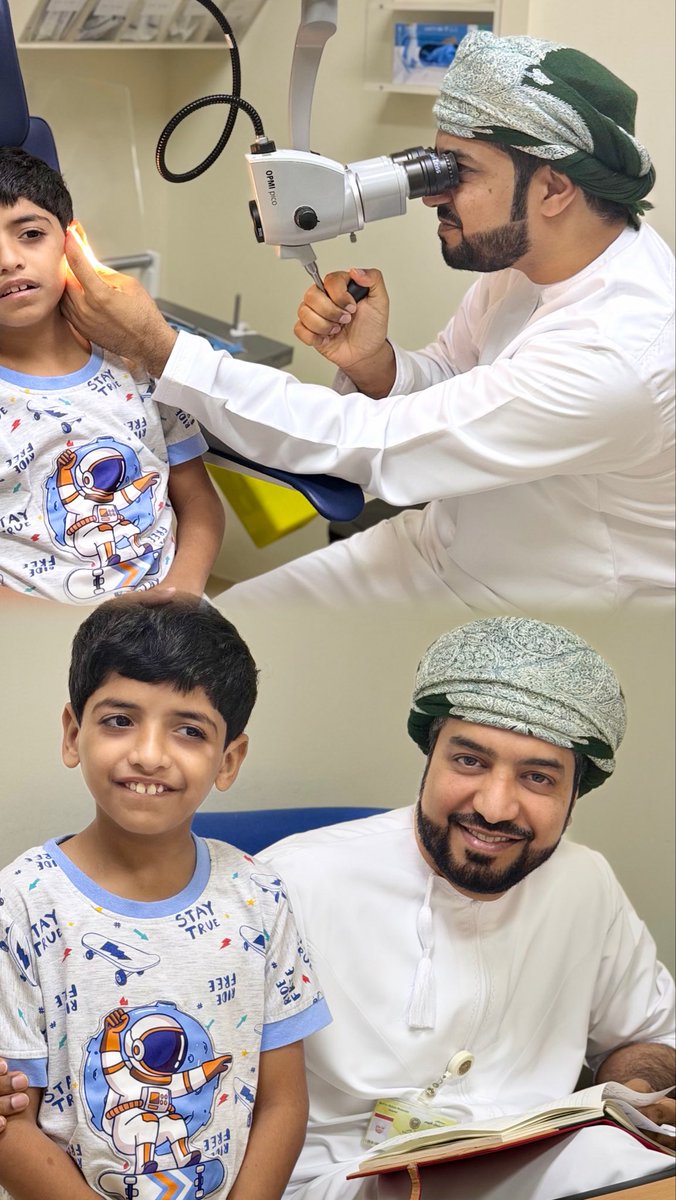 Khaled_Ssaif's tweet photo. د. خالد الزعابي @KhalidZ_21  
استشاري جراحة الأذن والأنف والحنجرة بمستشفى جامعة السلطان قابوس @UMC_OMAN  

قامة وقدوة أخلاقًا وعلمًا وأسوة حسنة لشباب عمان 🇴🇲 في قطاع الصحة والطب، ولا شهادة أعظم لجهدنا من ذلك الانعكاس على وجوه الآخرين.
#سلطنة_عُمان #squ https://t.co/G5EKDEaQQh