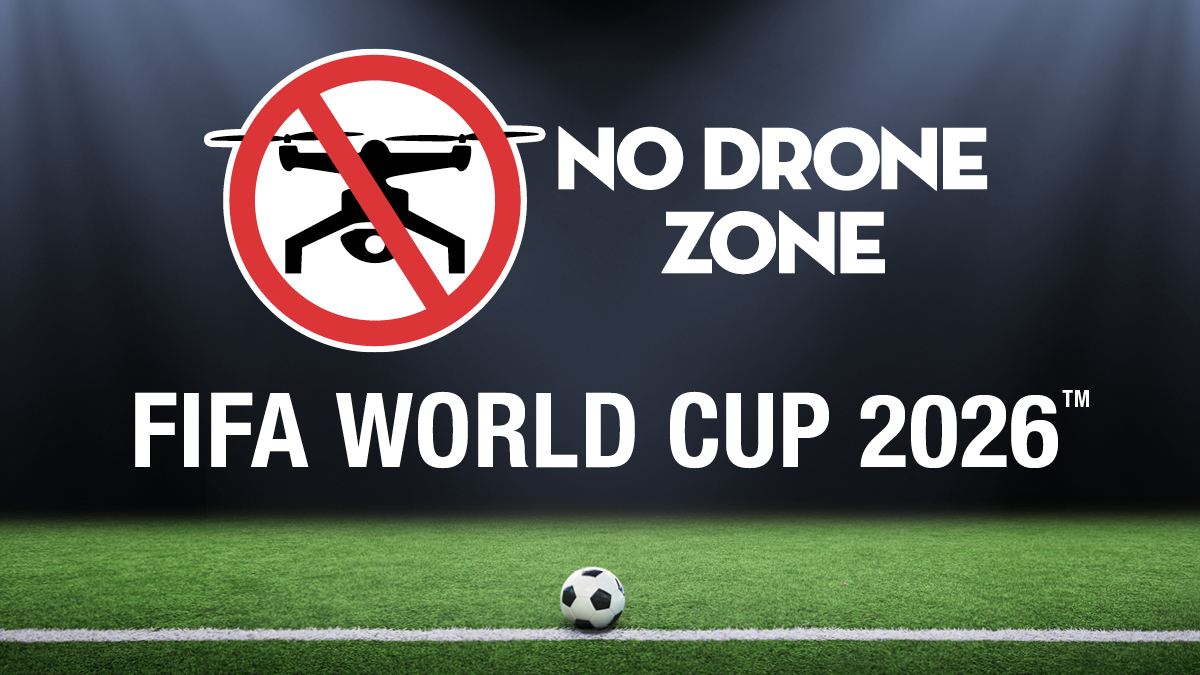FBIHouston's tweet photo. 🚫 The FAA has implemented Temporary Flight Restrictions (TFR) at Houston's FIFA Fan Fest beginning today through July 19, 2026. That means NO drones over any World Cup events!
TFRs protect fans, players, and critical infrastructure from accidents and security threats. Unauthorized drone flights are a federal crime and can result in fines up to $100,000. More info at https://t.co/TBCHJ7QBb6 #FIFAWorldCup