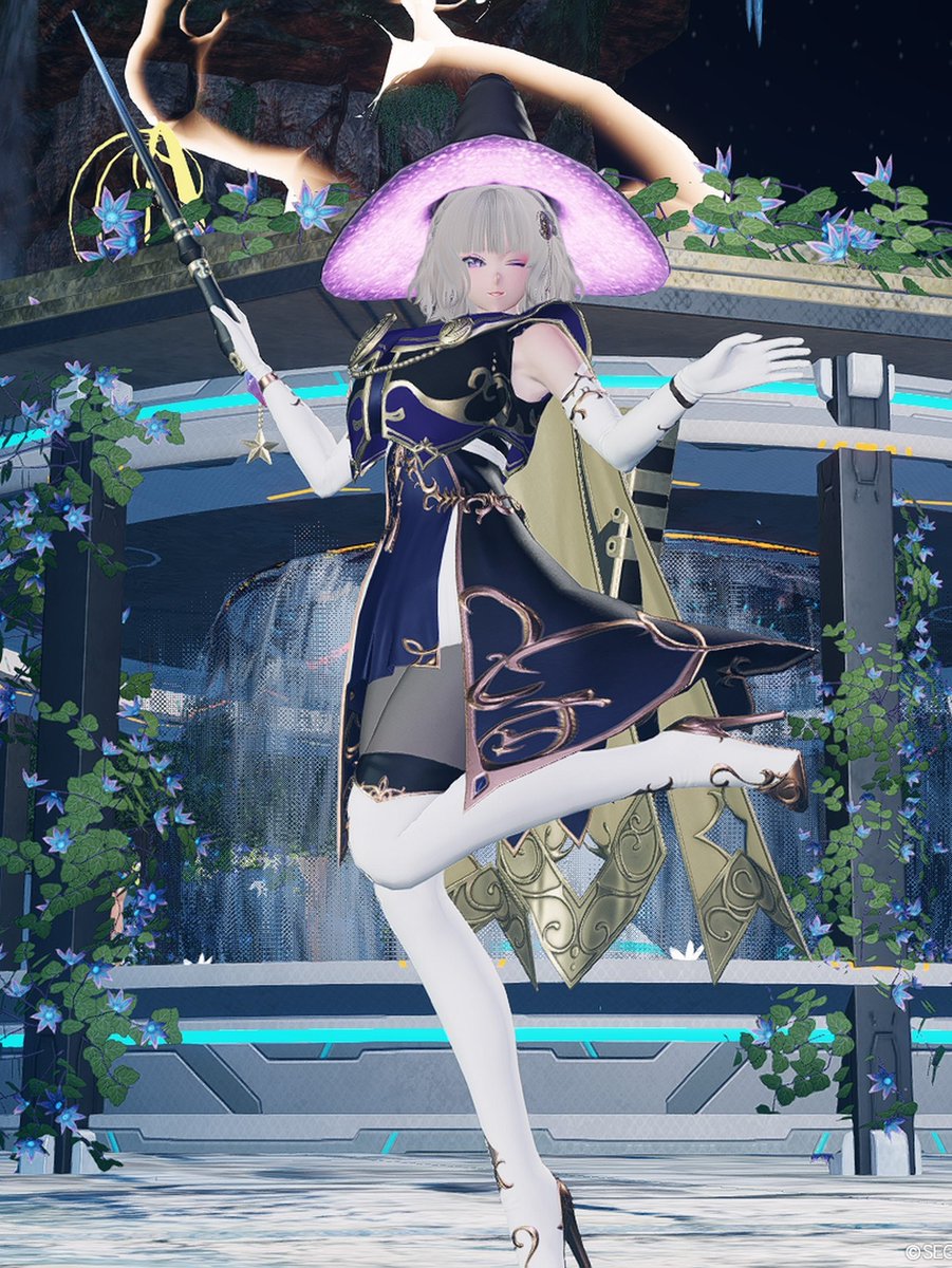 HeLLMAX5's tweet photo. ＃メンテの日なのでSSを貼る
＃PSO2NGS_SS

魔道士的なやつできてた・。・ https://t.co/S0eeB2e8Ey
