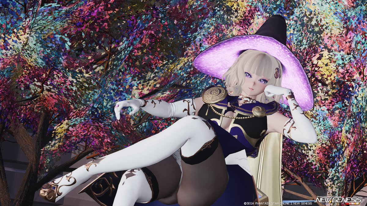 HeLLMAX5's tweet photo. ＃メンテの日なのでSSを貼る
＃PSO2NGS_SS

魔道士的なやつできてた・。・ https://t.co/S0eeB2e8Ey