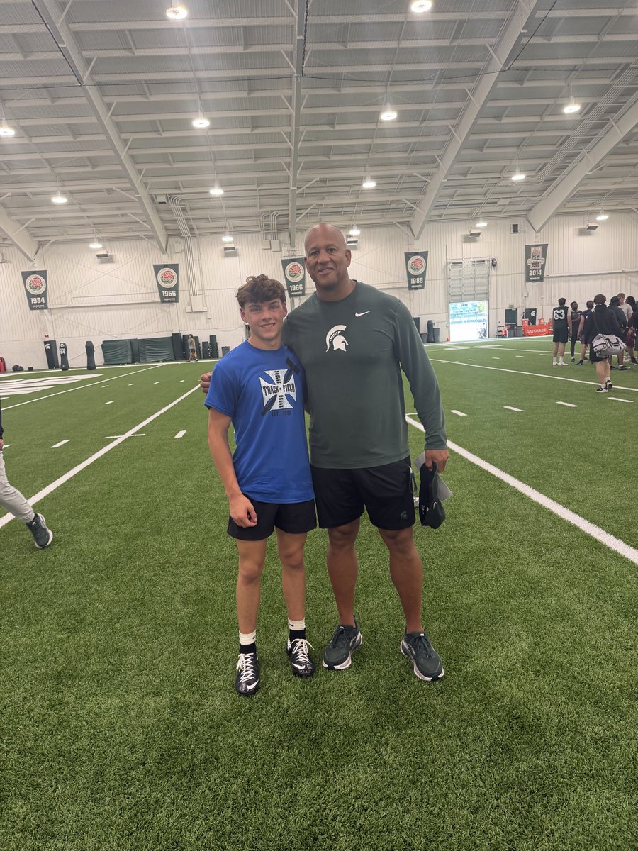 c_oconnell2029's tweet photo. Had a great time at MSU for the high school camp. Got to compete and learned a lot from coaches. Can’t wait for the season!
@coachfitz51 @MasonConverse1 https://t.co/75pcVxL54S