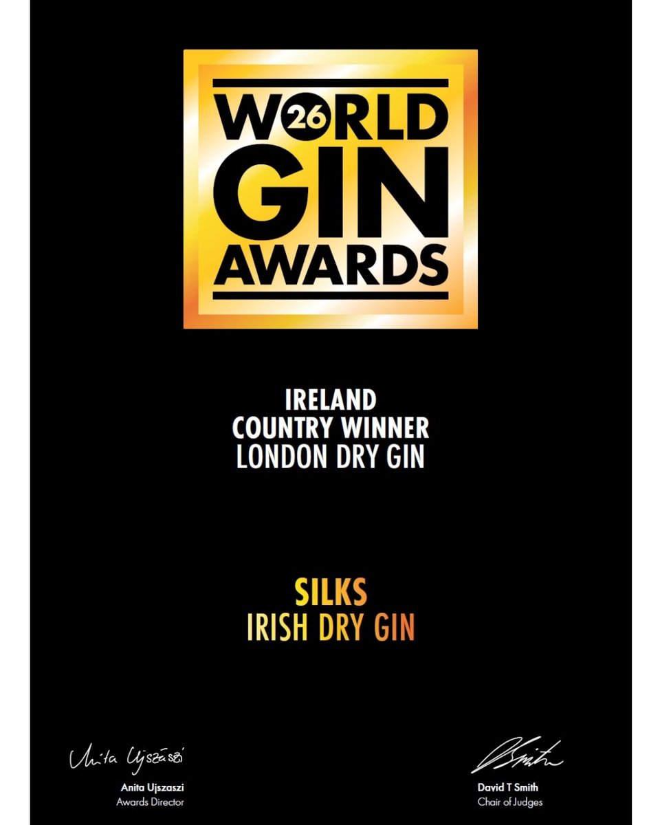 Boanndistillery's tweet photo. Did you know that #SilksGin has been named Ireland's best London Dry Gin at the #WorldGinAwards two years in a row! 🏆 Find out more about this award-winning Irish #gin made right here in the Boyne Valley at https://t.co/6o1hcmSREP 

#IrishGin #AwardWinningGin #GinLovers https://t.co/v1iP0aSsLw
