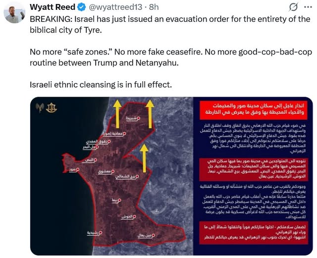 ChaffeHuw's tweet photo. @nationalpost Anti Zionism. That's the more precise word. And it's a healthy response to an Apartheid state committing war crimes. https://t.co/lkcpSstcnL