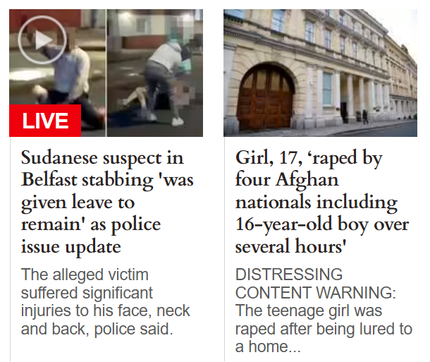 JohnPerry's tweet photo. Just checked the front page of a national newspaper and I see illegal immigrants stabbing and raping our girls.  When will this government stop these illegals arriving and deport those here?  I'm angry, you should be too. https://t.co/UkG0DQc4fX