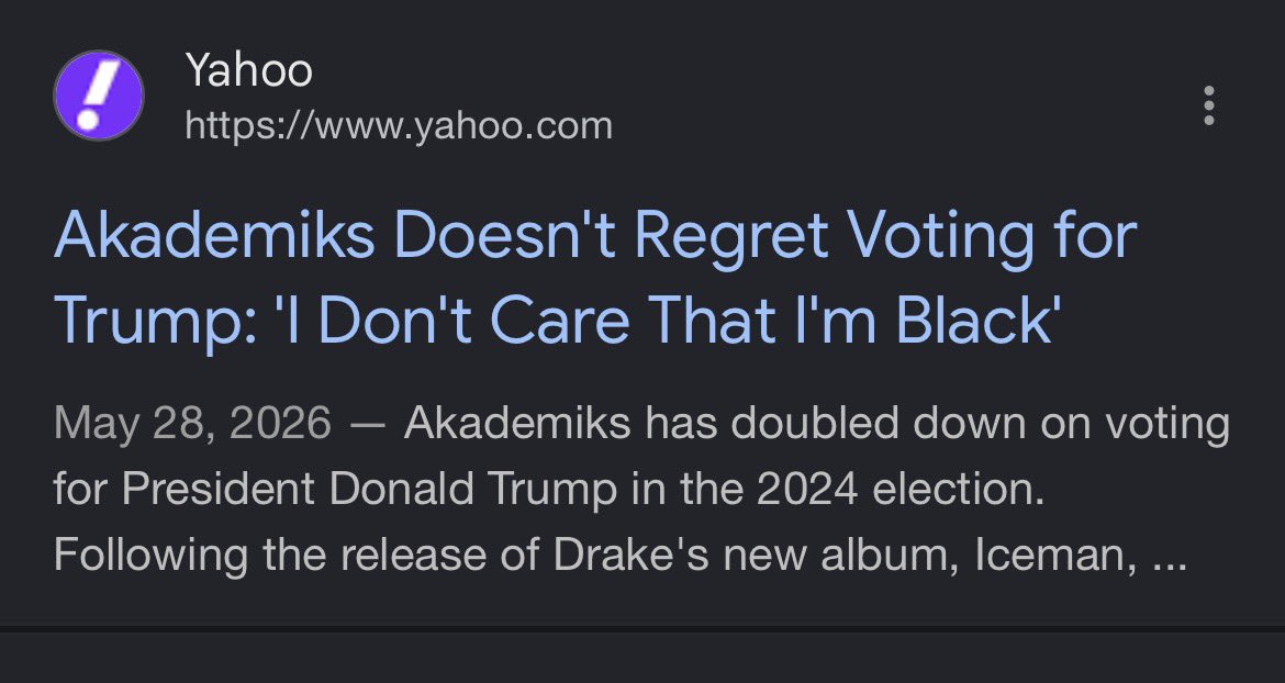 OldChummer's tweet photo. @AkademiksTV Stfu you stupid bitch https://t.co/5dhLG7ev5e