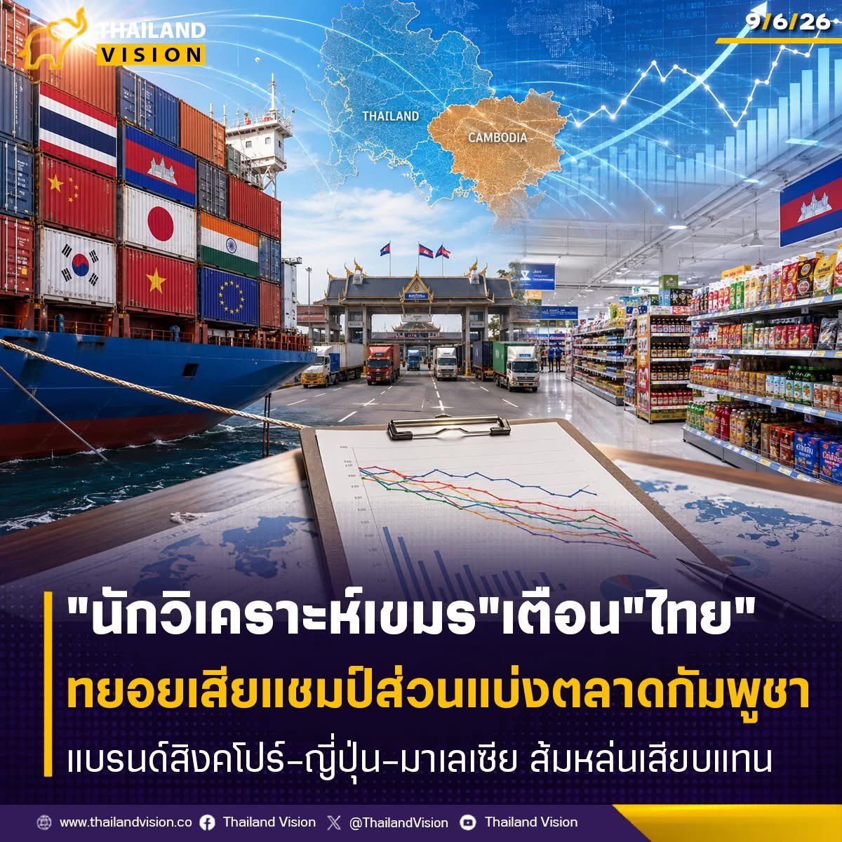 TTIOPPOITT's tweet photo. -ส่งไปขาย พูดยังกับซื้อแดกลง 
-เขมรควรใช้โอกาสนี้พัฒนาอุตสาหกรรม พึ่งพาตนเอง 
-ไม่ต้องห่วงอุตสาหกรรมไทย เดี๋ยวเค้าดิ้นรนหาตลาดกันเองได้
-ไปห่วงอุตสาหกรรมตนเองเถิด
-สถานที่ท่องเที่ยวอันดับหนึ่งของประเทศอย่างนครวัด ทุกวันนี้ นททเหลือวันละพันกว่าคน น้อยกว่าคนเต้นแอโรบิกสวนลุมอีก https://t.co/759UaCP0C3