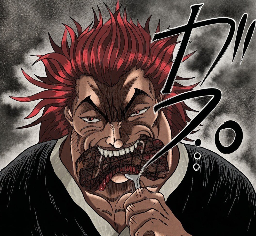 merikuros's tweet photo. So which Steakjiro do I get permanently etched into my skin next month? Tough choice, I know. https://t.co/18qq9t5snX