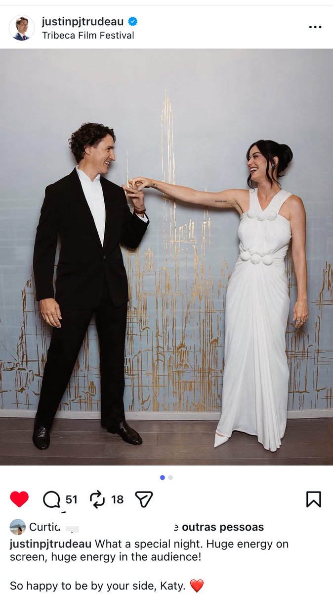 katythrone's tweet photo. gente o post do trudeau FOFO https://t.co/04atSUpQm0
