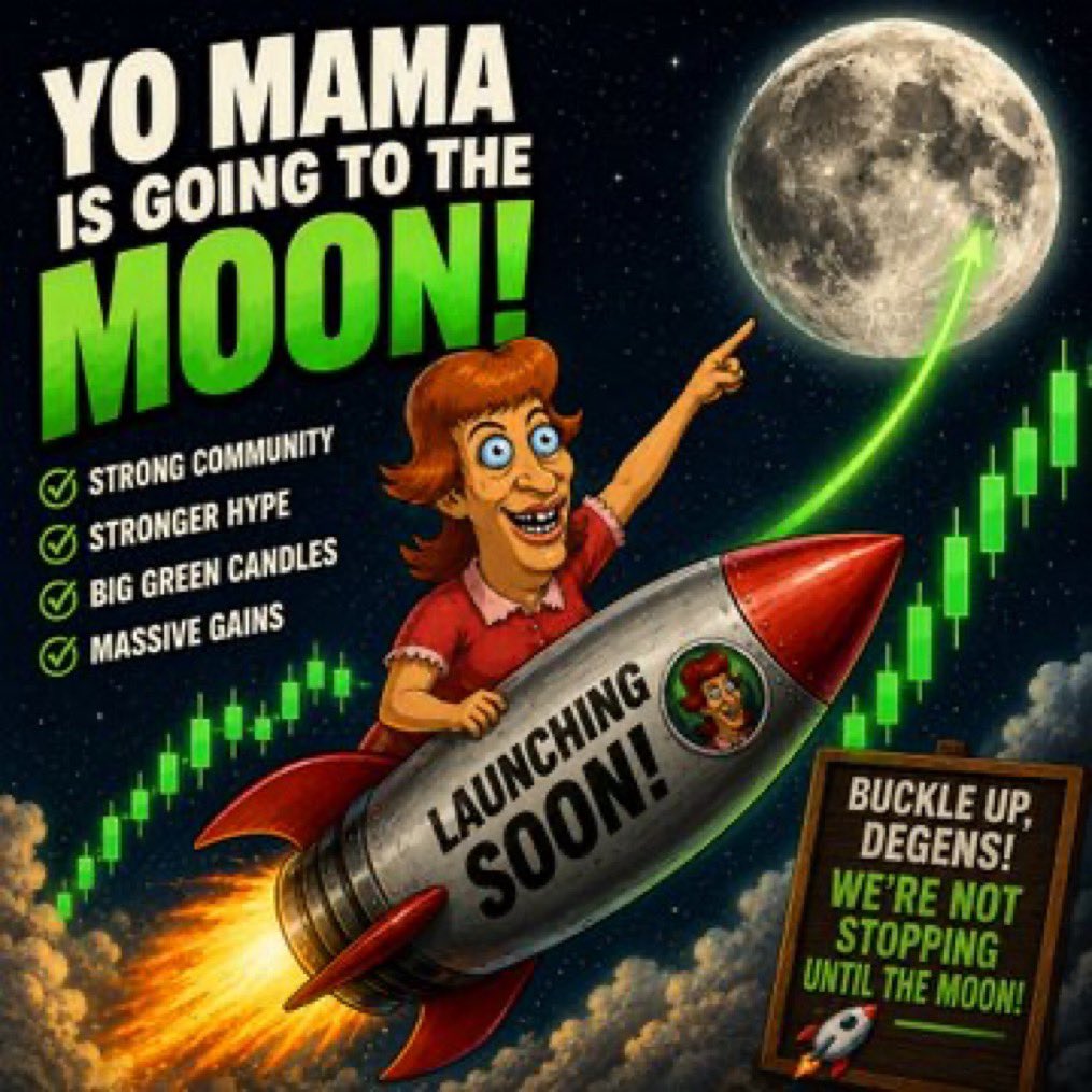 pizzabasedev1x's tweet photo. @IcedKnife #YOMAMA is launching soon, and the early supporters already know what’s coming. 

Stay focused in the community this going to be huge 🔥🐳

website: https://t.co/zAPj6Dkxdw 

#PumpFun #YOMAMA #CryptoGems #Next100x #SolanaMemeSeasonk9iv https://t.co/2GijrSrwdd