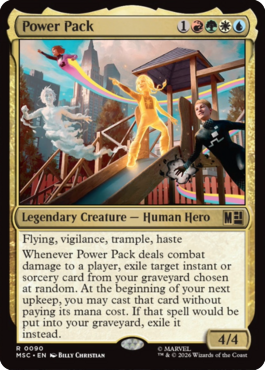 MTGGoldfish's tweet photo. More legends around the fantastic four, allies and enemies. And of course a postman. More previews at https://t.co/nEAD56xTUs

Source: https://t.co/DQVefYemUH
🎨: @bill_creative https://t.co/K7111UpLA1