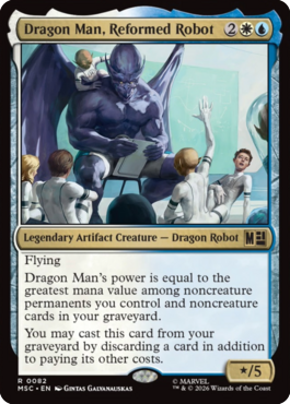 MTGGoldfish's tweet photo. More legends around the fantastic four, allies and enemies. And of course a postman. More previews at https://t.co/nEAD56xTUs

Source: https://t.co/DQVefYemUH
🎨: @bill_creative https://t.co/K7111UpLA1