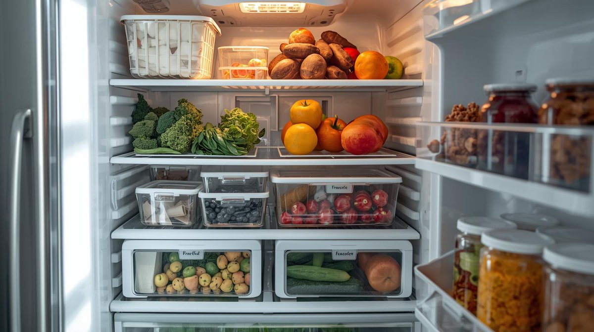 ScottXPierce's tweet photo. Organize your small fridge and make the most of the space with these easy tips and storage ideas! 😉

#Home #Organizing #Organization #OrganizingSmallRefrigerator
 https://t.co/5u157bjvVb https://t.co/LLkb2YbCdj
