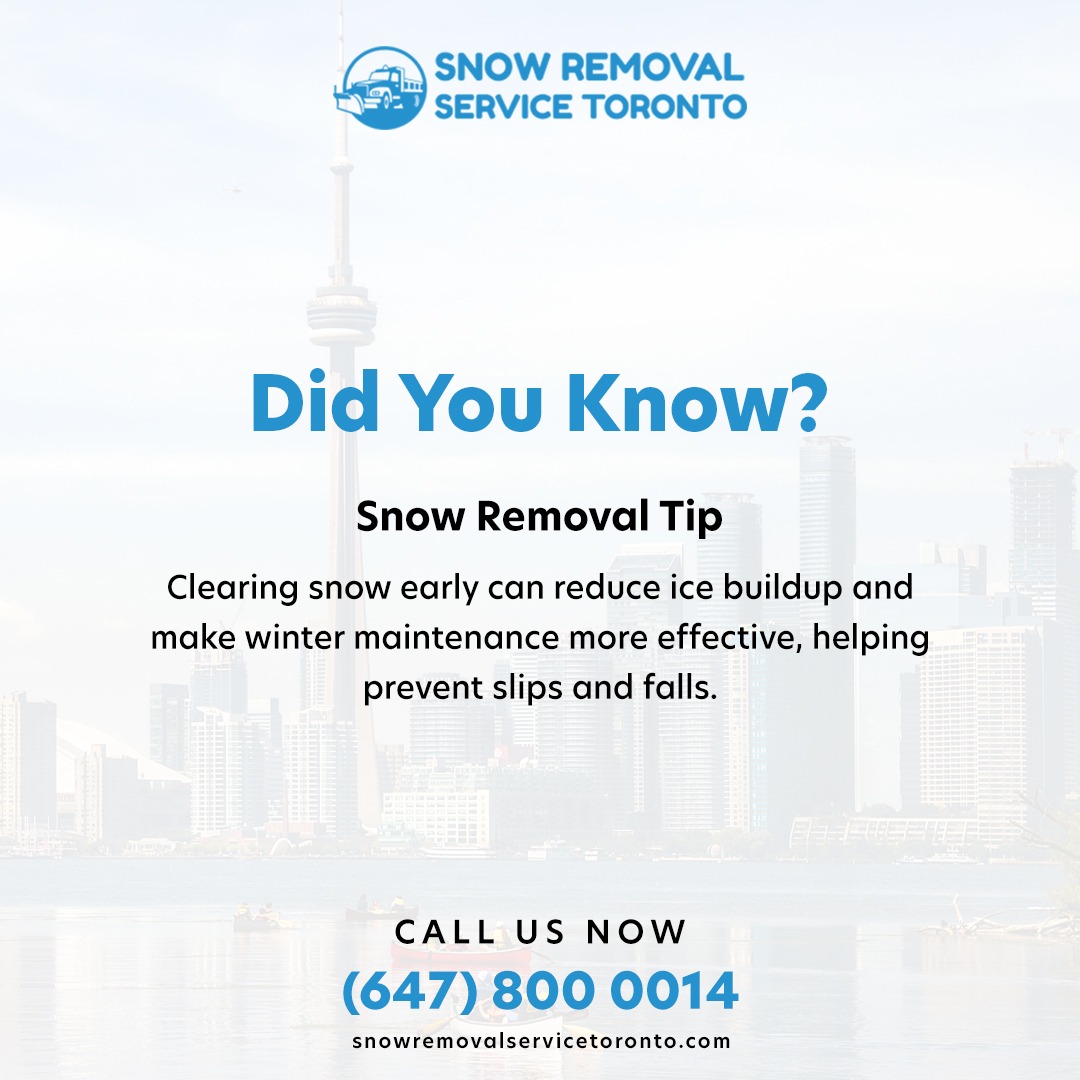 snowremovalgta's tweet photo. ❄️ Did You Know?
Clearing snow early helps reduce ice buildup and prevents slips & falls during winter. Stay safe with professional snow removal services.
📞 (647) 800-0014
🌐 https://t.co/5Syasuxxar
#SnowRemoval #WinterSafety #SnowClearing #IceManagement #Toronto #WinterTips https://t.co/OGVyuo29w5