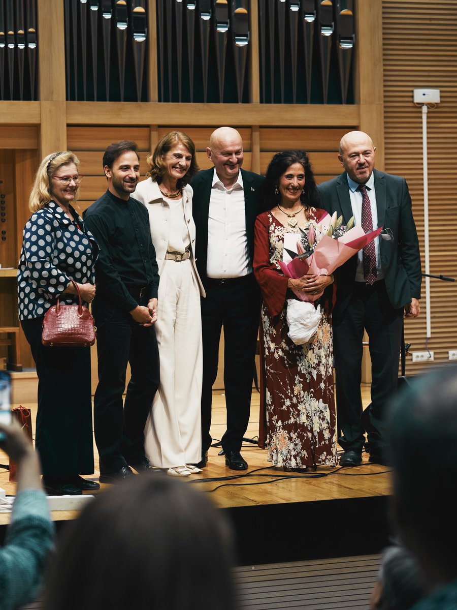 yts_at_eu's tweet photo. Full house at last weeks concert „Flowers from the Orient“ by Austrian-Israeli artist Timna Brauer, performing rare gems of #Sephardic and #Jemenite #Jewish music traditions at the Music Academy in #Zagreb. https://t.co/WEyfao7rrd
