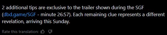 JustGavNBennett's tweet photo. @DeadbyDaylight Oh I found a new one @DeadbyDaylight @MrPope 
Only appears in the Summer Game Fest version of the trailer, instead of chipped paint on the side of the house its what looks like a film real? Could be teasing the DBD Movie will be talked about at the anniversary stream? https://t.co/9A6GNP11NB