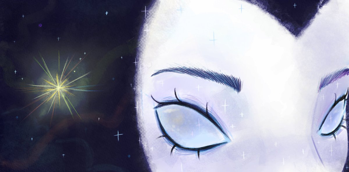 Wxhi0nE's tweet photo. its my OC.... It says, 'Hello little stars, good morning"
🌟🌜 https://t.co/6s47rOpwu2