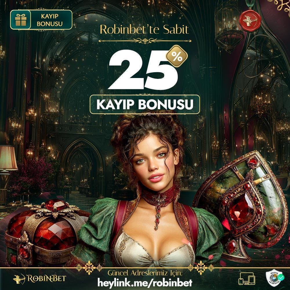 robinbettr's tweet photo. 🎁 Robinbet'te fırsatlar bitmiyor!

💸 %25 Kayıp Bonusu ile şansını yeniden yakala!
🎯 Üstelik 500 TL Deneme Bonusu seni bekliyor!
Hemen katıl, avantajları kaçırma! 🚀

🎯 Deneme Bonusu Linki Bio'da!

#Robinbet #DenemeBonusu #Bahis #Casino https://t.co/UfIcjGacSD