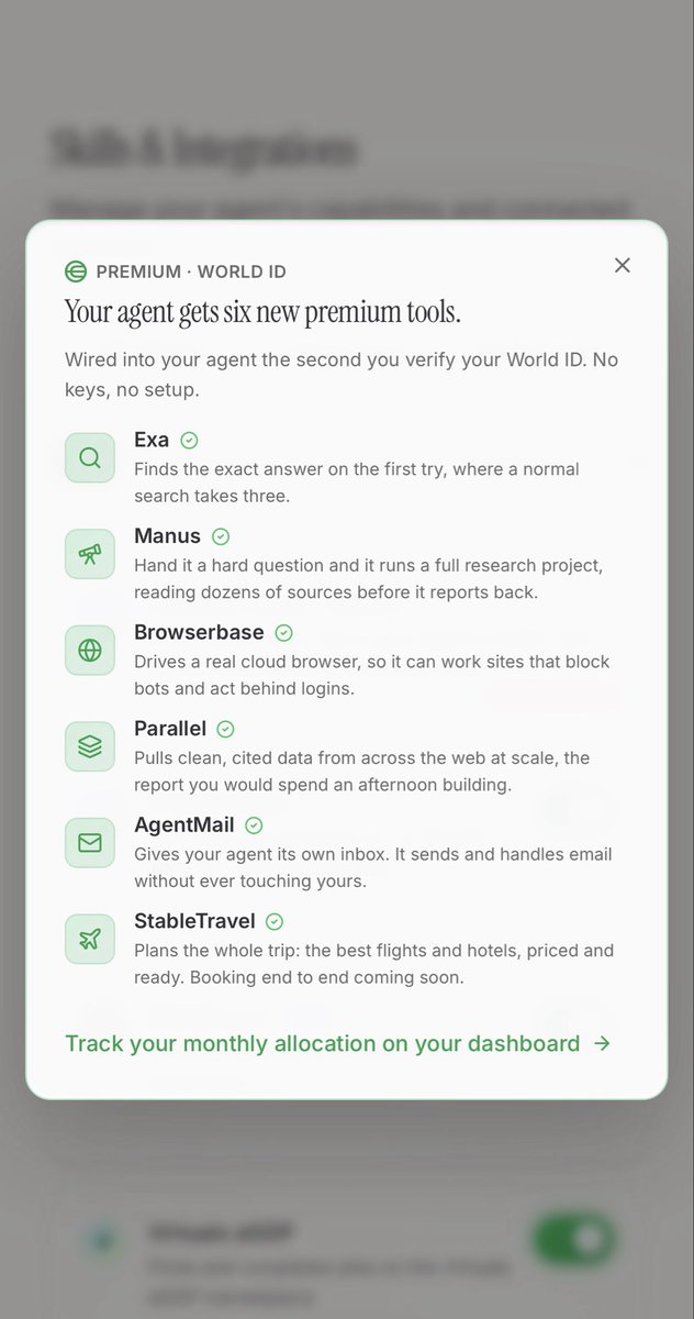 Onlya2b's tweet photo. All connected with @worldnetwork and @instaclaws and ready to get my agents working!! $Instaclaw is the real agent economy of the future, the integration of $wld is going to be a playing factor in… Agents earning money autonomously,hiring agents, transacting onchain with real value https://t.co/wIPPIy10Ub