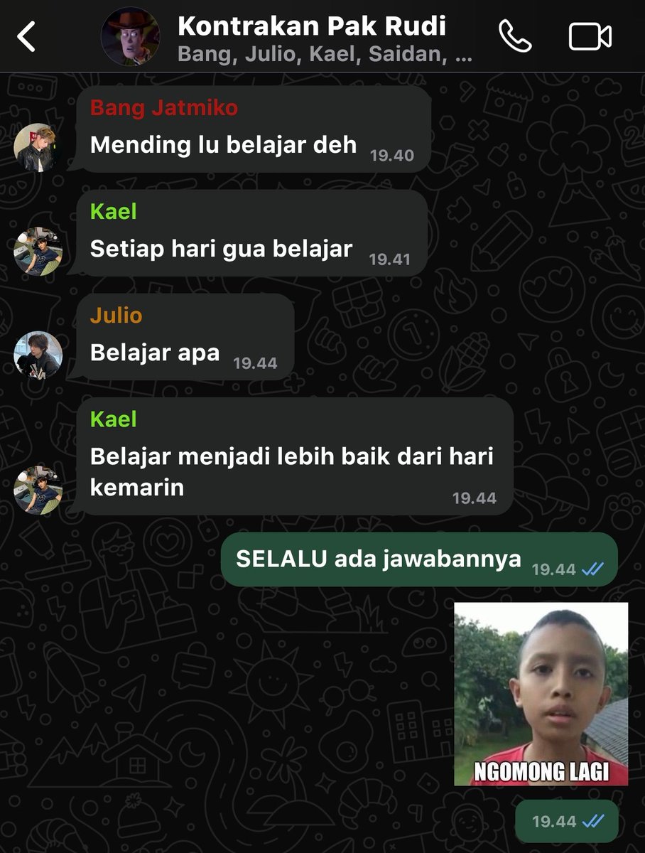 part ilang cek bio tweet media