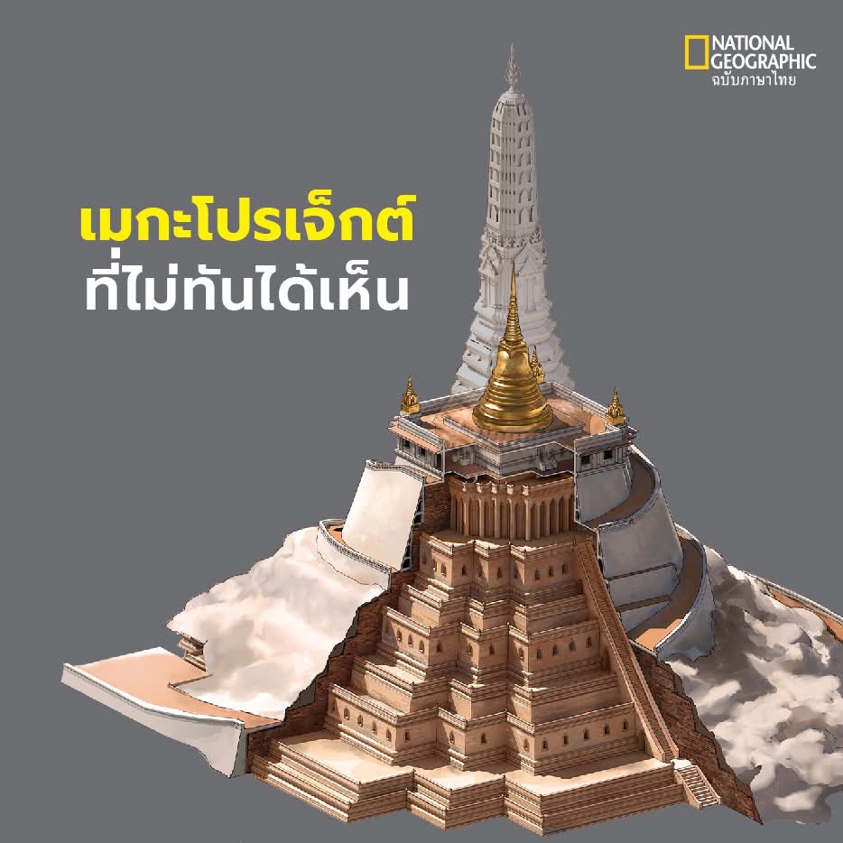 thII's tweet photo. ภาพสันนิษฐานพระปรางค์ภูเขาทองวัดสระเกศ
หากมีการสร้างเสร็จจริงคงเป็นแลนด์มาร์กที่สวยใหญ่อลังการอีกแห่งหนึ่งของประเทศไทย https://t.co/ikdyh5uDKh