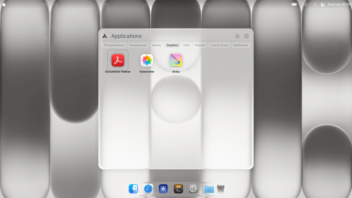 [KDE] Refining My macOS Tahoe KDE Rice Link: https://t.co/ECrMJ63vXk # ...