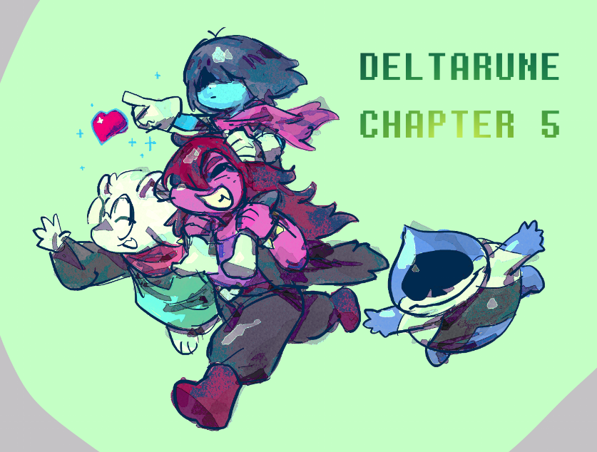 drizzlingprince's tweet photo. deltarune tomorrow i mean two weeks https://t.co/P3mgFXfQeT