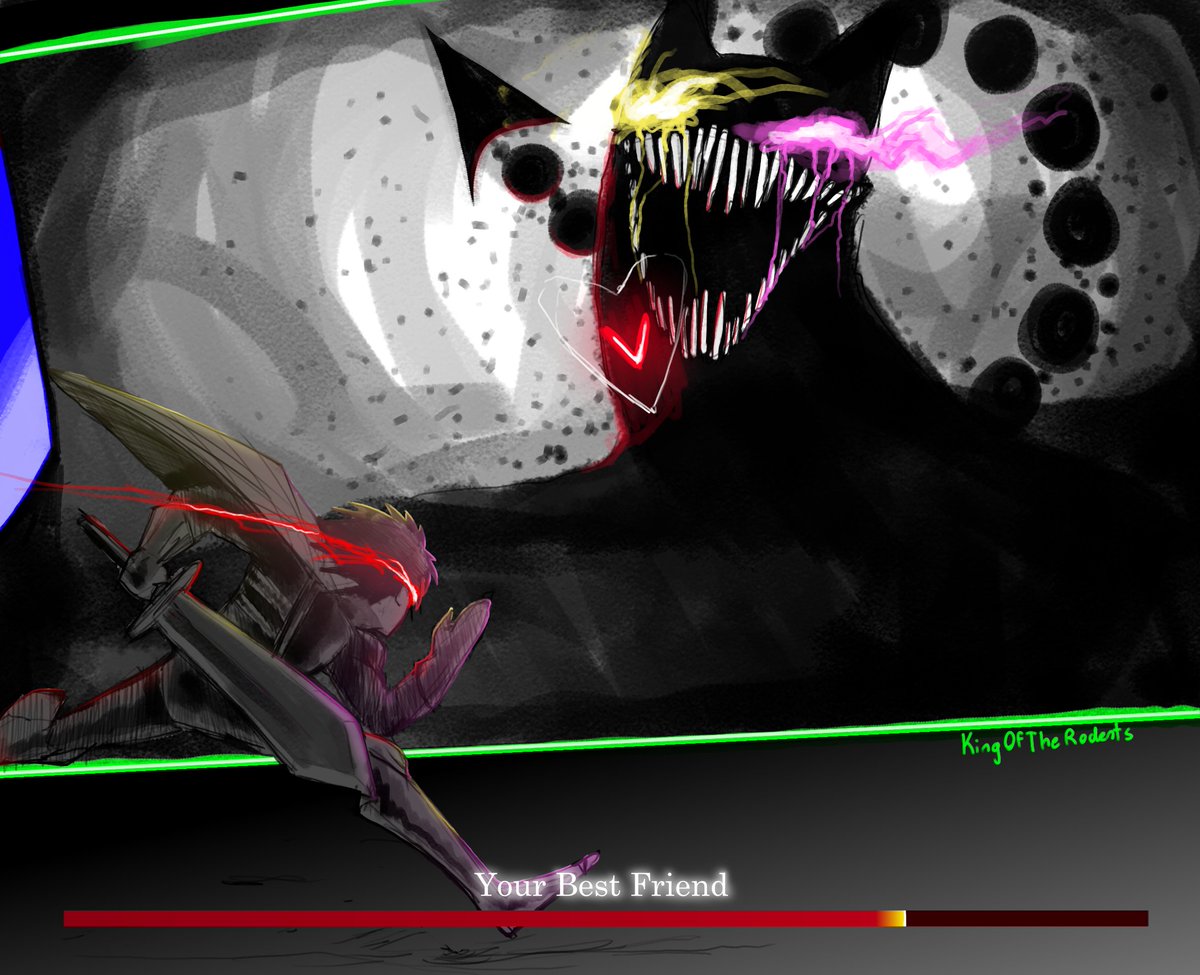 RatKing478960's tweet photo. Are yall ready for this to be chapter 5's secret boss? 🤑🤑🤑🤑 #Deltarune

(reposting this for the occasion LMAO) https://t.co/z4YwtYhMnT