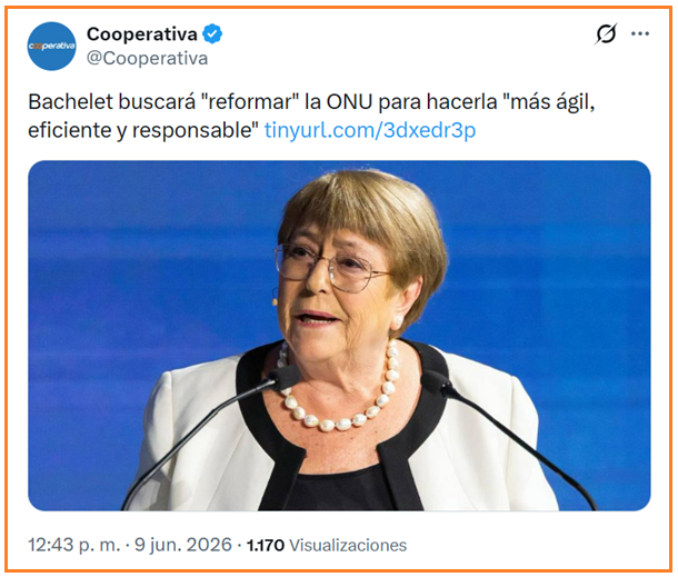 sergiou01329861's tweet photo. ¿Las mismas reformas que hizo en Chile con una Reforma Tributaria imposible de aplicar que desincentivó la inversión y afectó el crecimiento, más una Reforma Educativa que liquidó las escuelas públicas, con una desmunicipalización y crisis cuyo desastre aún no puede ser reparado? https://t.co/nfJF2Tw1w6