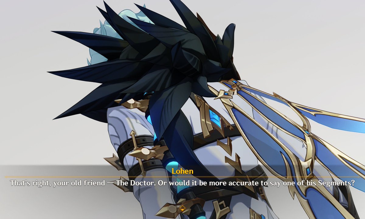 dottore_posting's tweet photo. / lohen sq spoilers

my dumbass thought "just call him by his name 🙄" before i remembered that Webby is not in fact his government name https://t.co/of58slJcOq
