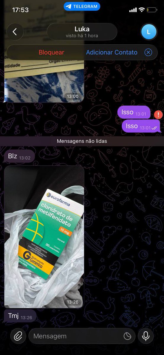 VerdeFarma333's tweet photo. Receita Branca
Codeína/Sertralina/Fluoxetina Paroxetina/Amitriptilina/roacutan quetiapina 

🔵 Receita Azul Zolpidem Diazepam/Lorazepam/Alprazolam/Fenazepam/Sibutramina/Clonazepam

🟡 Receita Amarela Ritalina/Morfina/Venvanse/Oxicodona

Ig: https://t.co/LkkSxbHc0S… https://t.co/JCuIgBIgcE