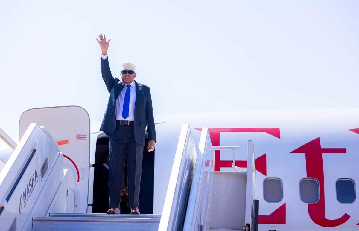 DanielsonKassa1's tweet photo. Latest #Somaliland Update‼️🇸🇩🇪🇹🇮🇱

President of Somaliland Abdirahman Mohamed Abdullahi (Iro) Travels to UAE, Then Israel

Intriguing detail: President Irro is traveling via Ethiopian Airlines — a curious choice given the complex diplomatic dynamics in the Horn of Africa.🤔

The President of the Republic of Somaliland, Abdirahman Mohamed Abdullahi (Iro), departed this morning for Abu Dhabi in the United Arab Emirates. During his five-day stay in Abu Dhabi, he is expected to hold talks with representatives from various countries on bilateral, regional, continental, and other specific issues.

President Abdirahman Mohamed Abdullahi (Iro) will conclude his five-day visit to Abu Dhabi on Sunday evening. He will then leave for Tel Aviv, Israel, for a three-day official working visit. During his time in Israel, he is expected to hold intensive discussions with Israeli President Isaac Herzog, Prime Minister Benjamin Netanyahu, as well as various representatives from other countries based in Israel. Additionally, he is expected to officially inaugurate the embassy that Somaliland opened in Jerusalem, in a grand ceremony.

Israel, UAE, and Somaliland are expected to sign agreements to cooperate on trade, security, tourism, mining development, agriculture, energy, human resource development, and various other issues.