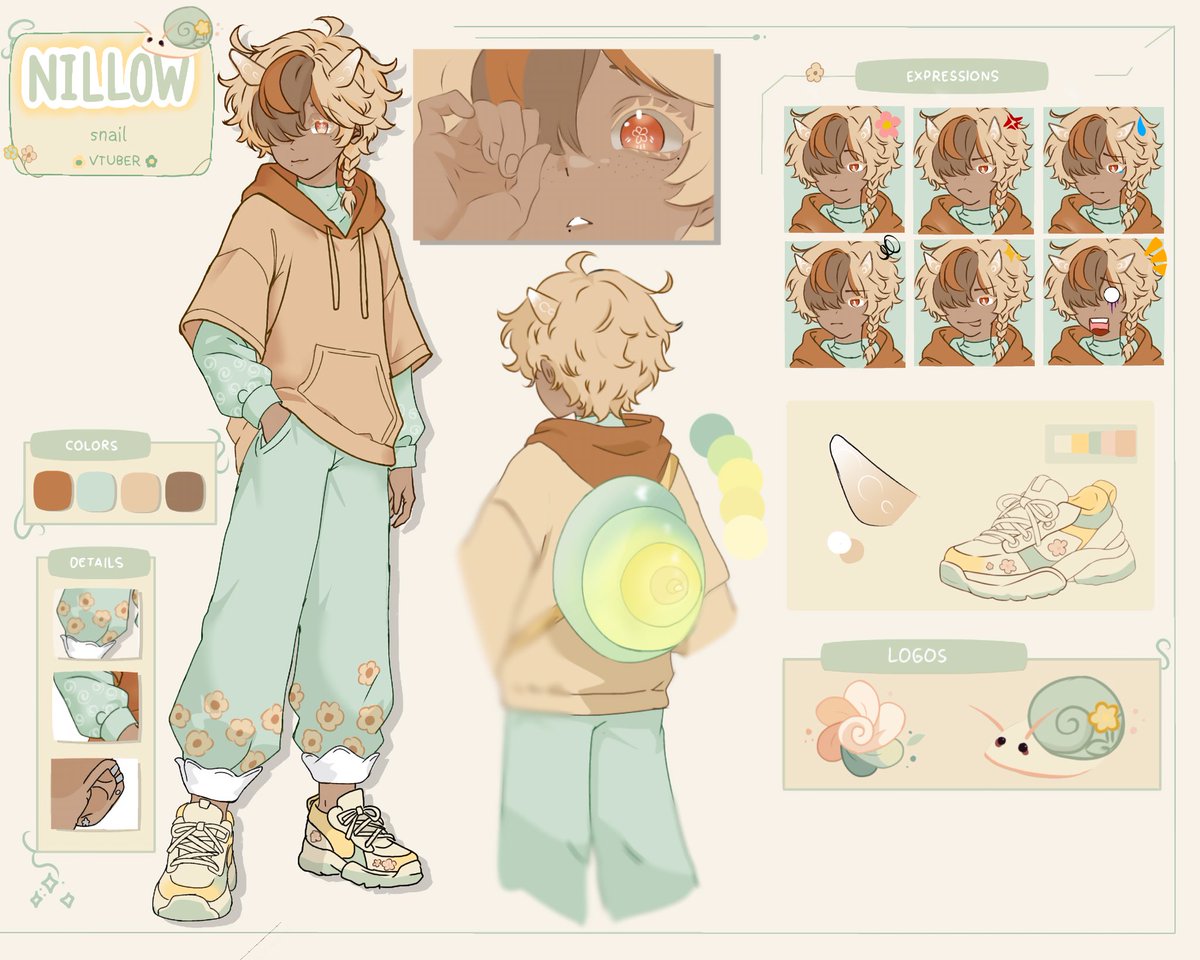 Nillow🐌🍂 {Pastel Snail VTuber} tweet media