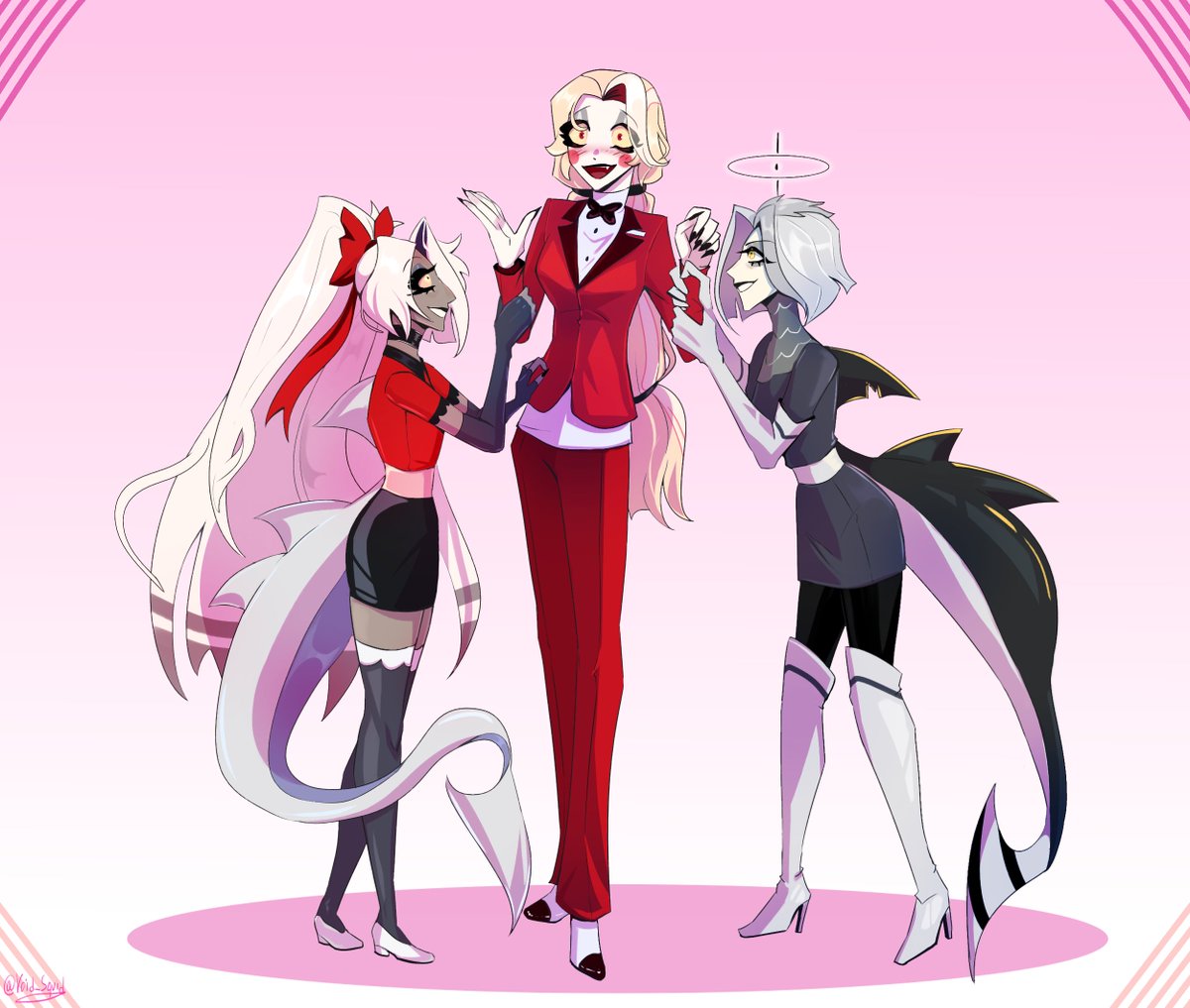 Void_Squid's tweet photo. Commission for @ductapem3 🥰
#hazbinhotel #charliemorningstar #vaggi #lute https://t.co/V4AuDZK1lK