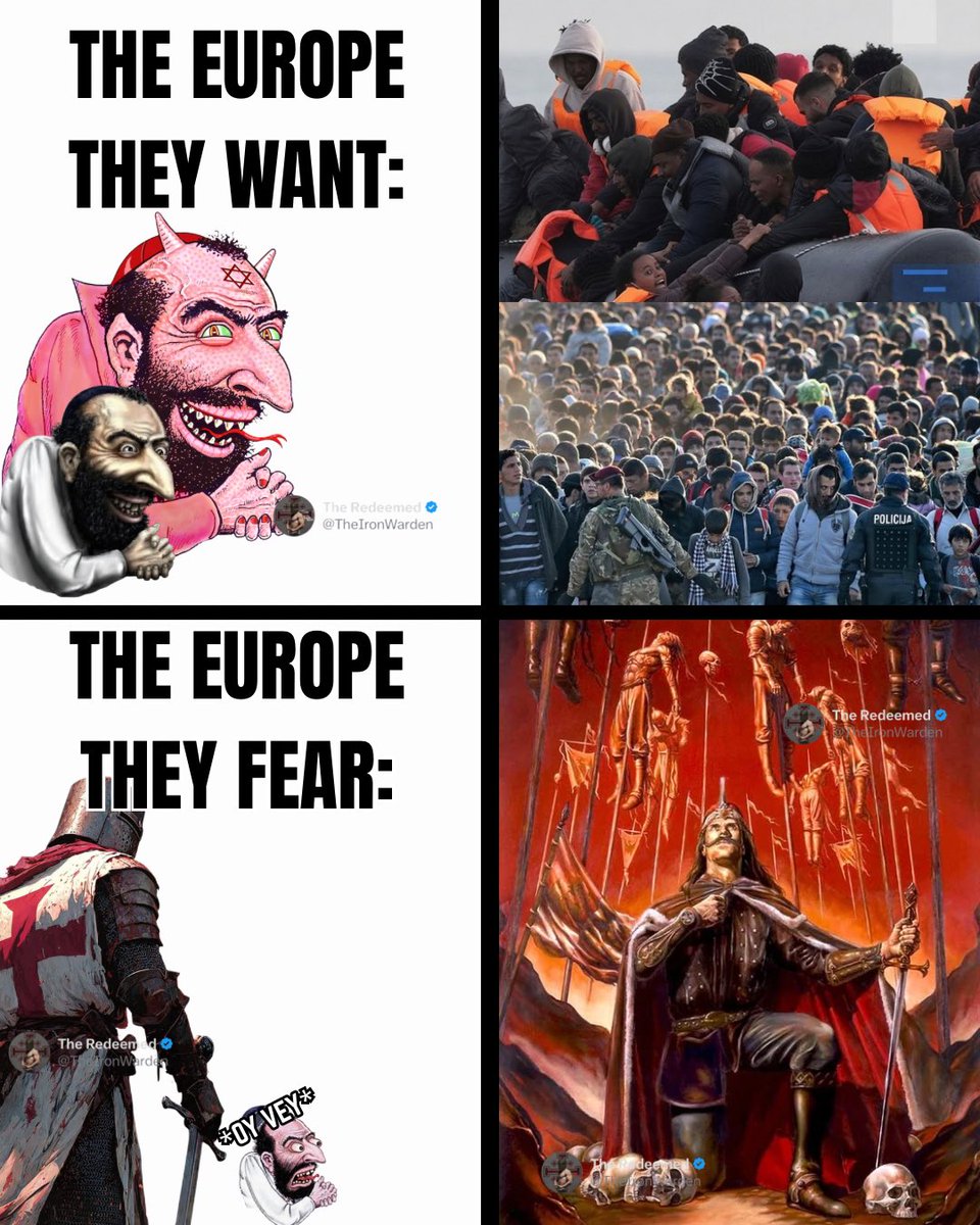 TheIronWarden's tweet photo. ✠ Free The UK, Free Europe ✠ https://t.co/8qlqvXalQT