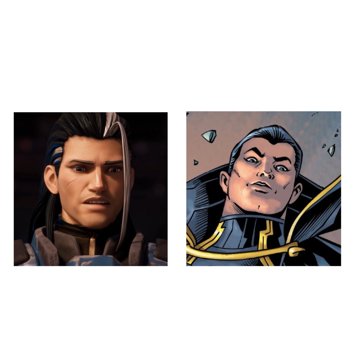 Se7enTSF's tweet photo. Genuine question why are we being so quick to assume that Geno is possessing an Ageless snapshot which is why he looks nothing like his ZW version when ZW is notorious for having characters who look nothing like their ingame counterparts and just a ton of art mistakes in general https://t.co/FEGE0OWmJF